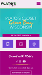 Mobile Screenshot of platosclosetgreenbay.com